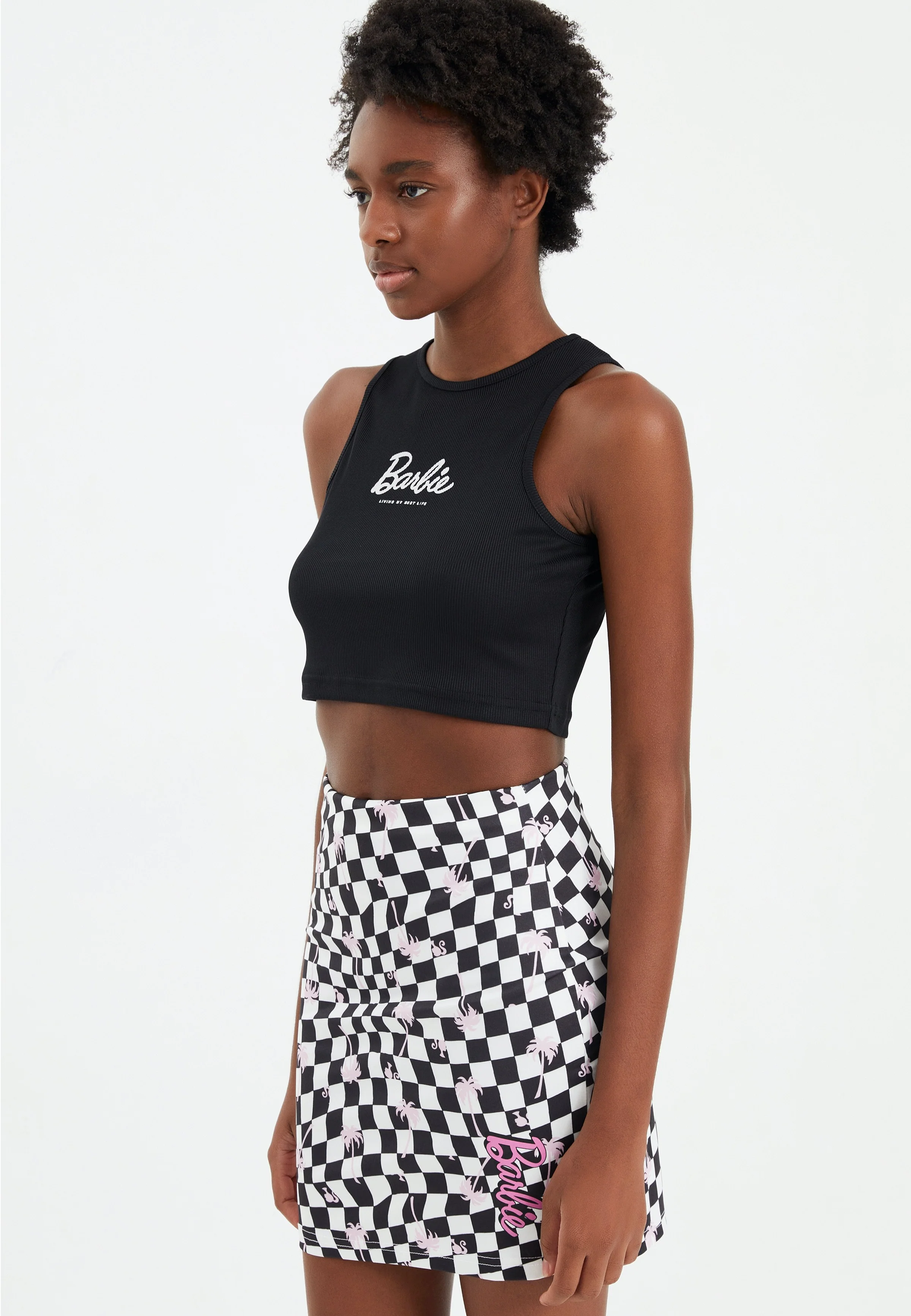 Barbie - Living My Best Life Crop - Top - Image 3