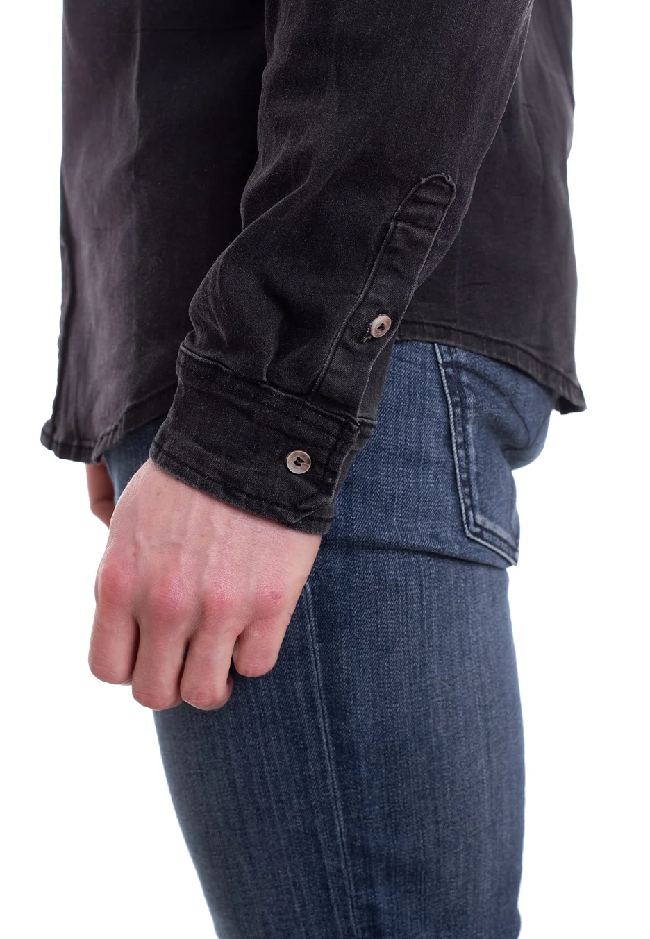 Brandit - Riley Denim Black - Shirt - Image 5