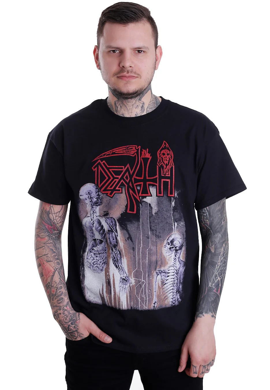 Death - Human - T-Shirt - Image 3