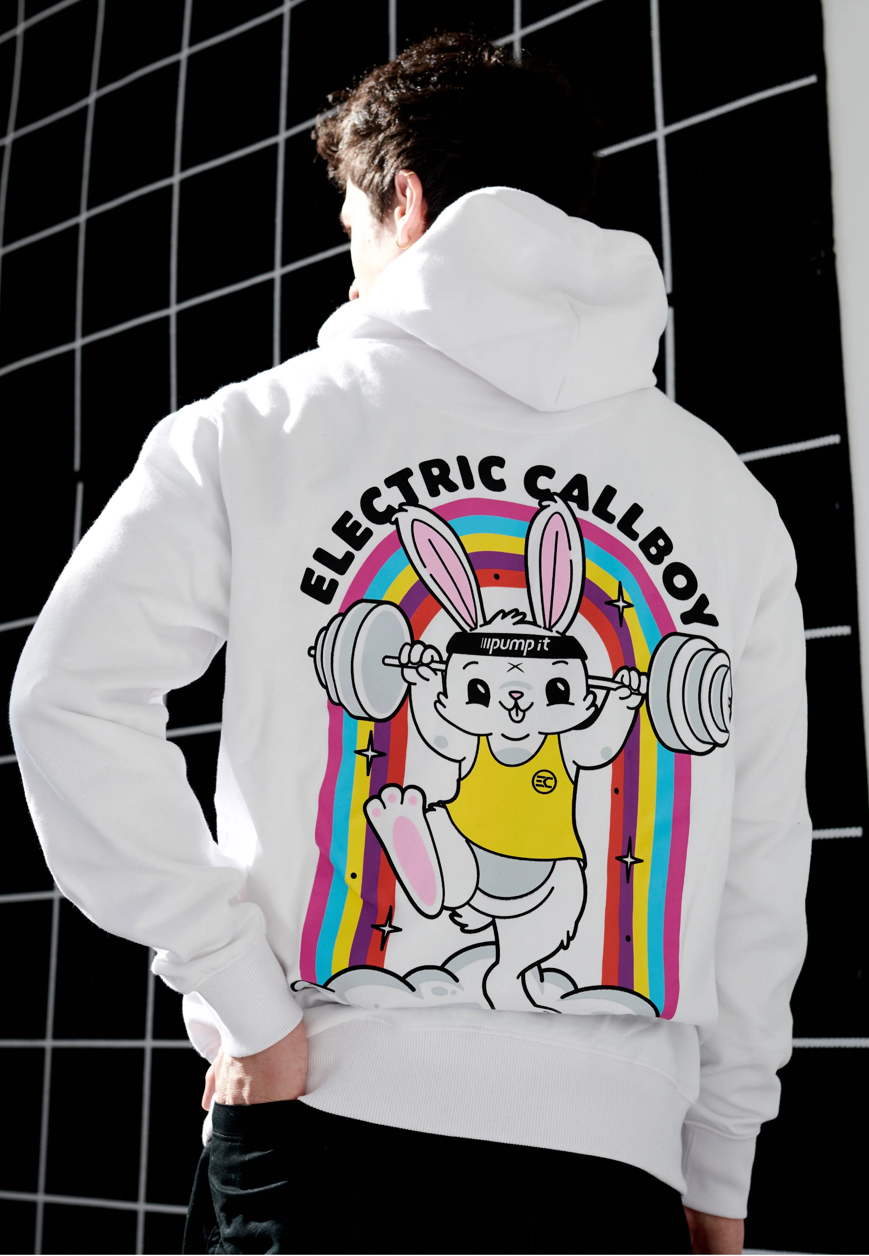Electric Callboy - Pump It Bunny - Hoodie - Image 3