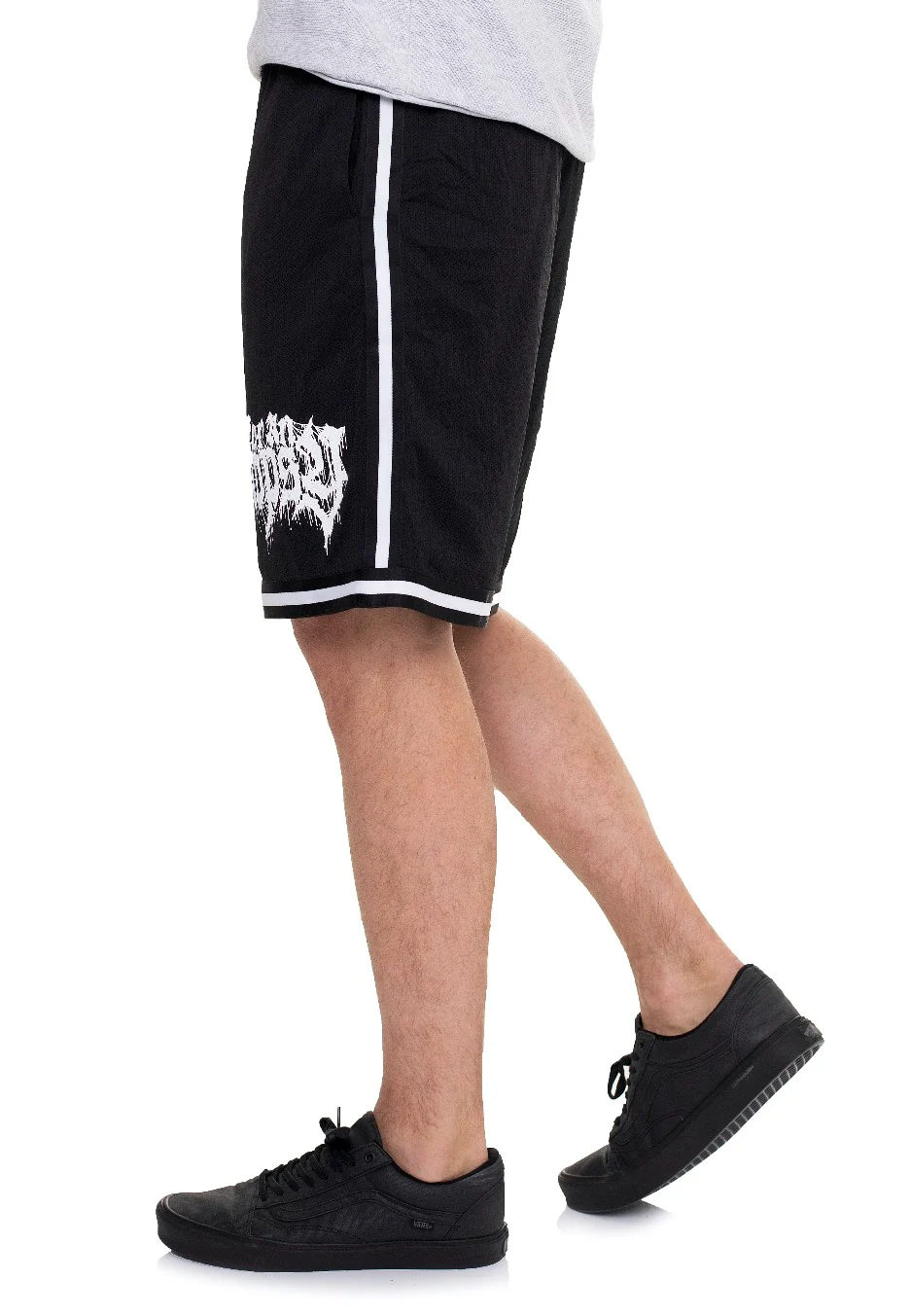 Fit For An Autopsy - New Logo Striped  - Shorts - Image 3