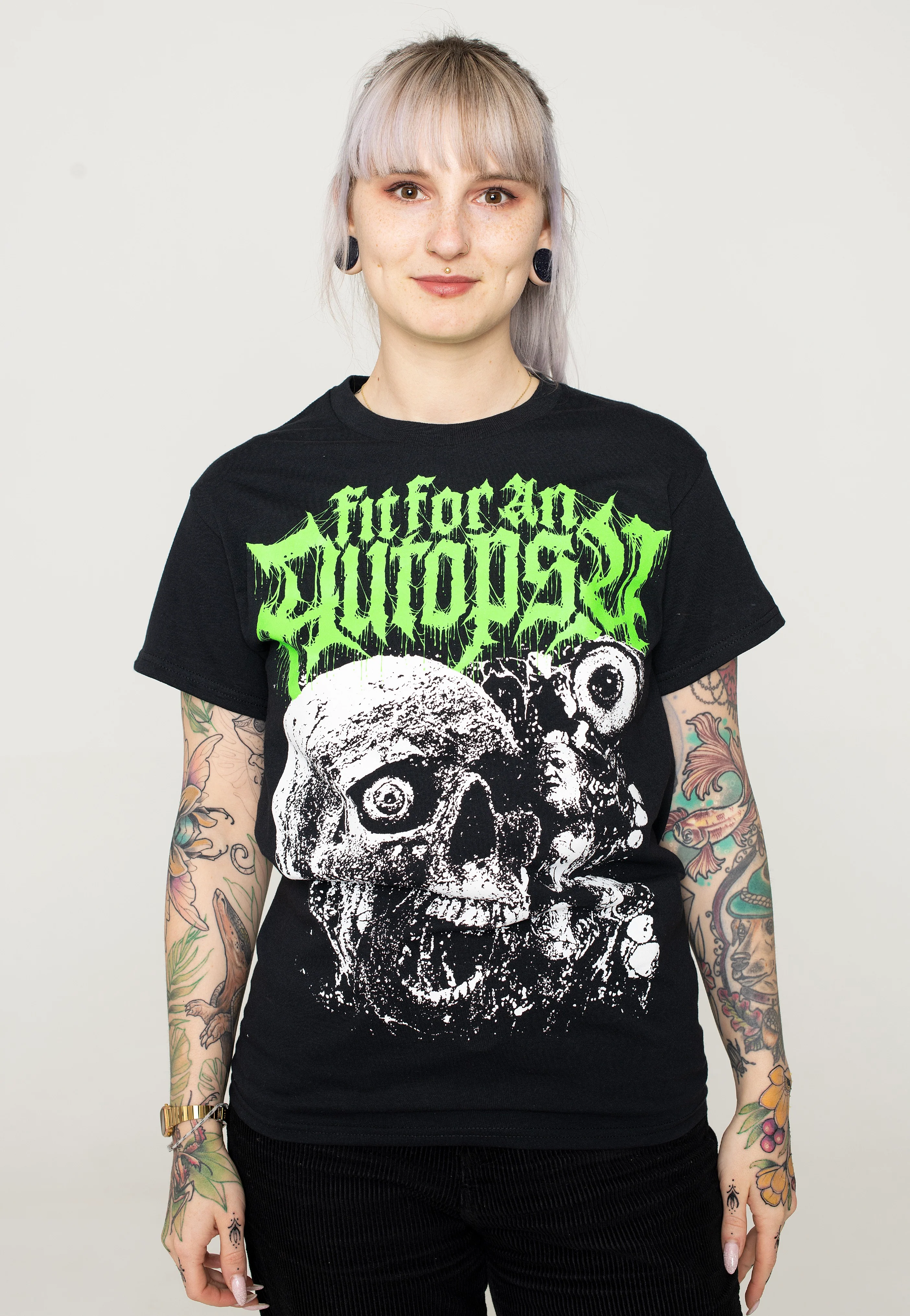 Fit For An Autopsy - Screaming Skull - T-Shirt - Image 5
