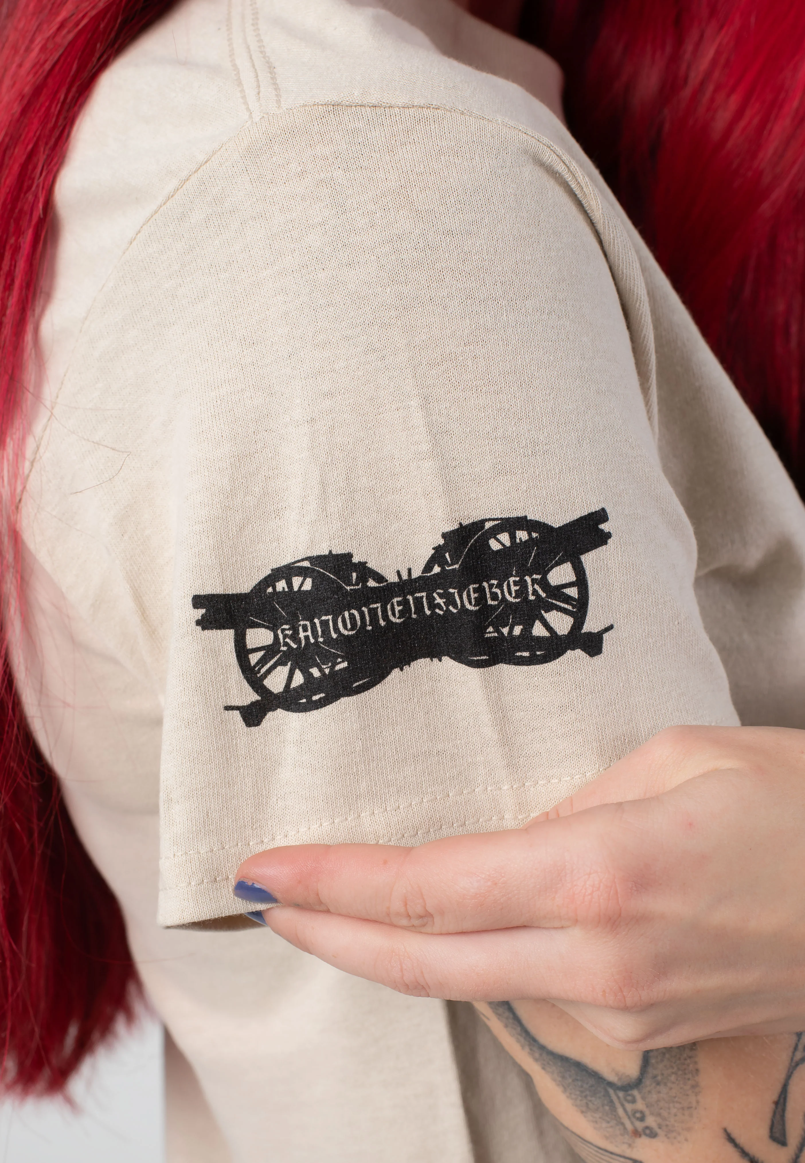 Kanonenfieber - Der Offizier Sand - T-Shirt - Image 7