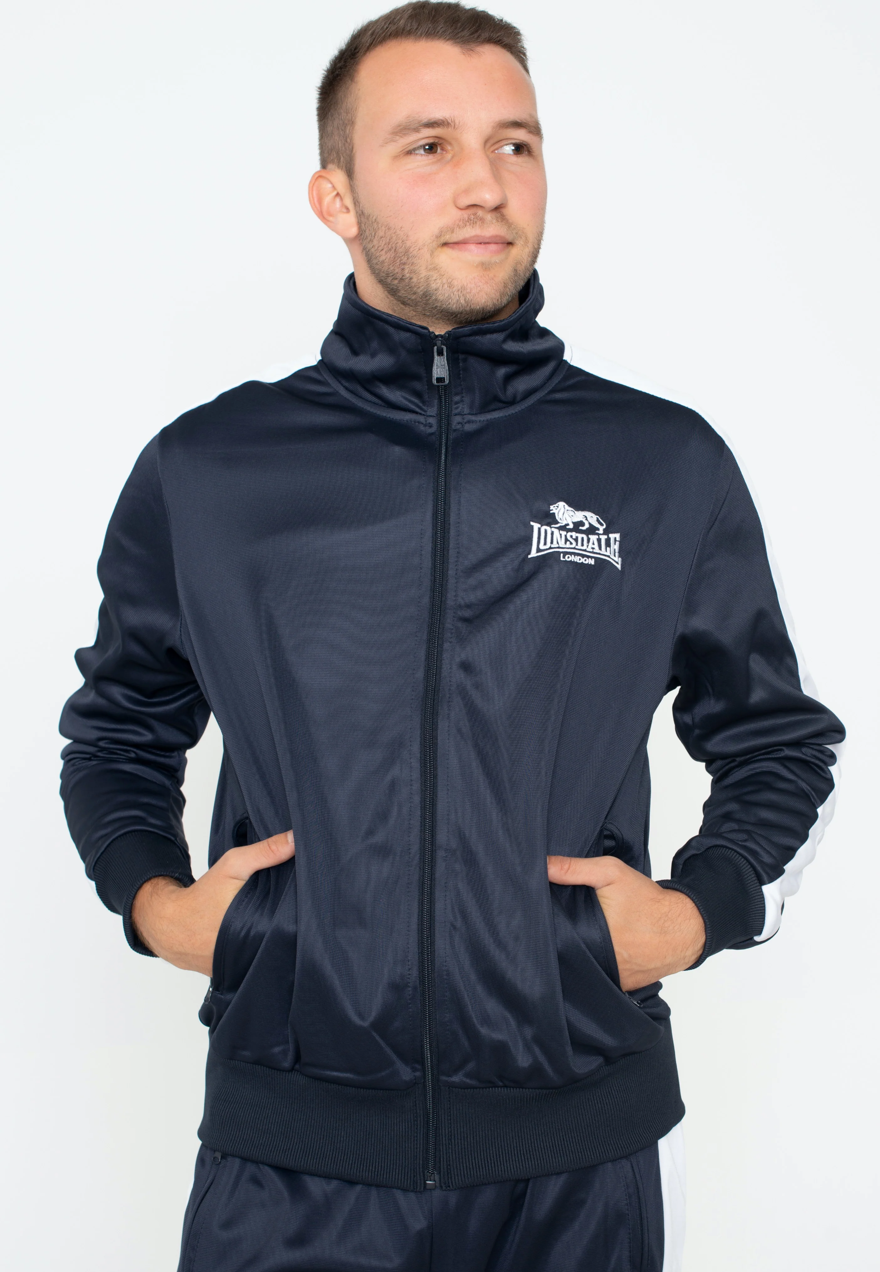 Lonsdale - Pember Dark Navy - Tracksuit - Image 3