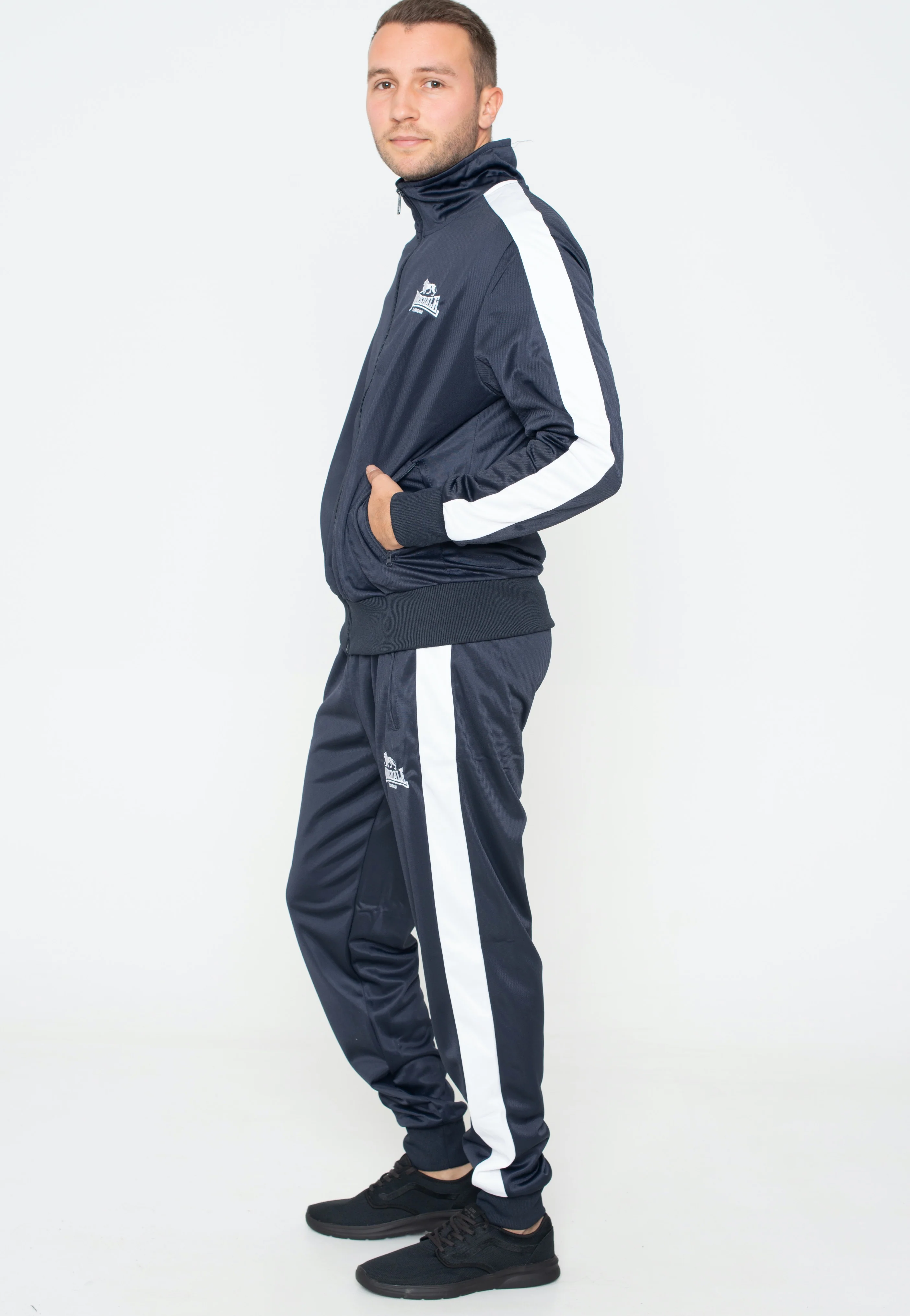 Lonsdale - Pember Dark Navy - Tracksuit - Image 4