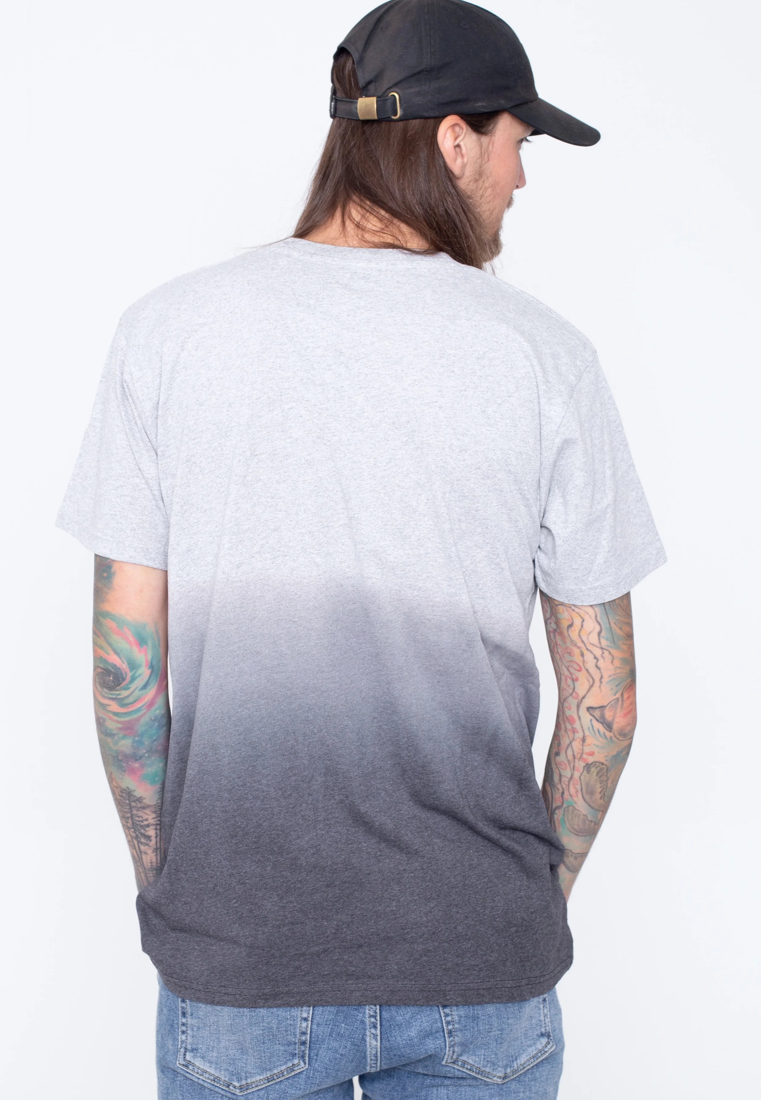 Muse - Logo Dip-Dye Grey - T-Shirt - Image 4