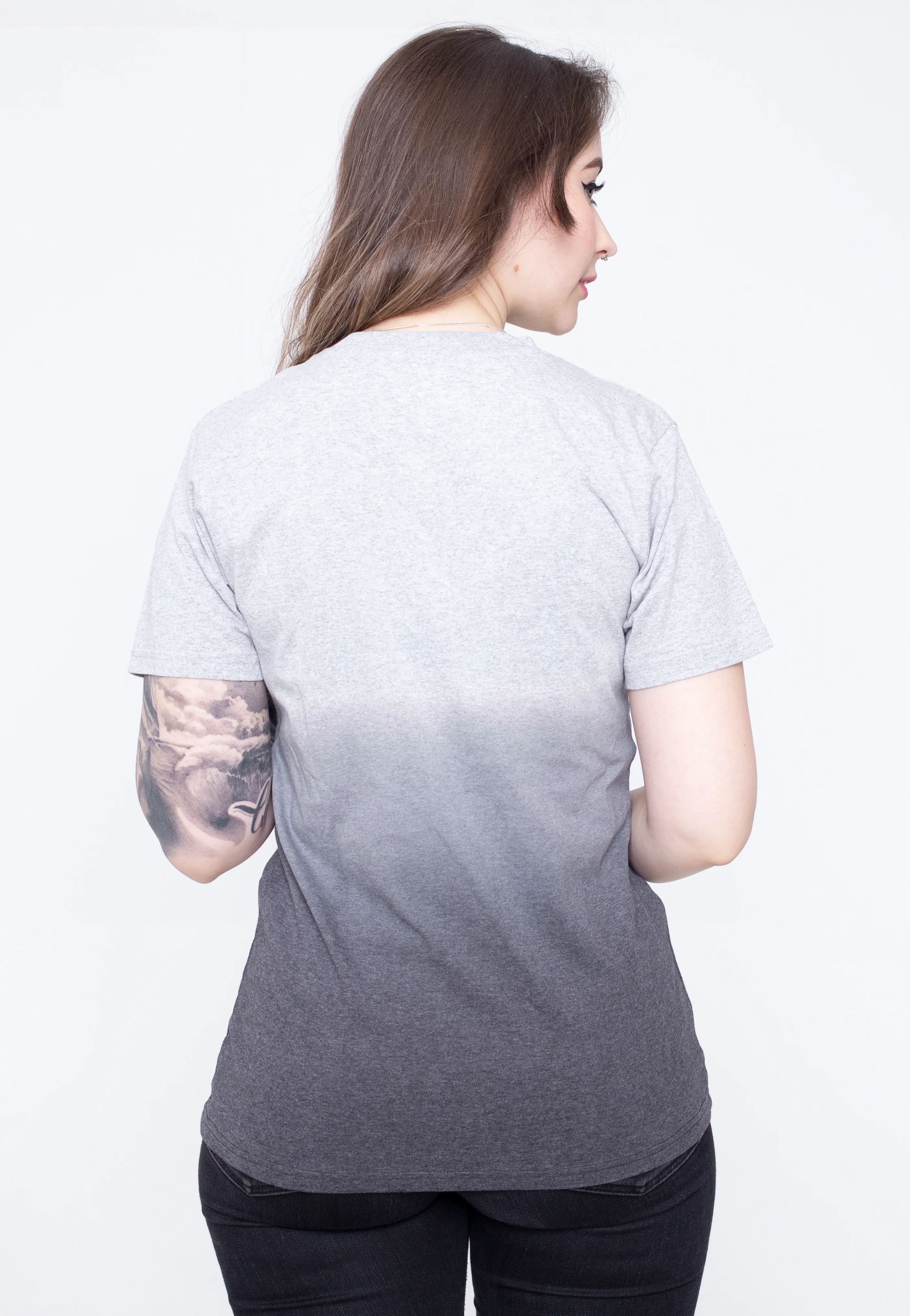 Muse - Logo Dip-Dye Grey - T-Shirt - Image 6