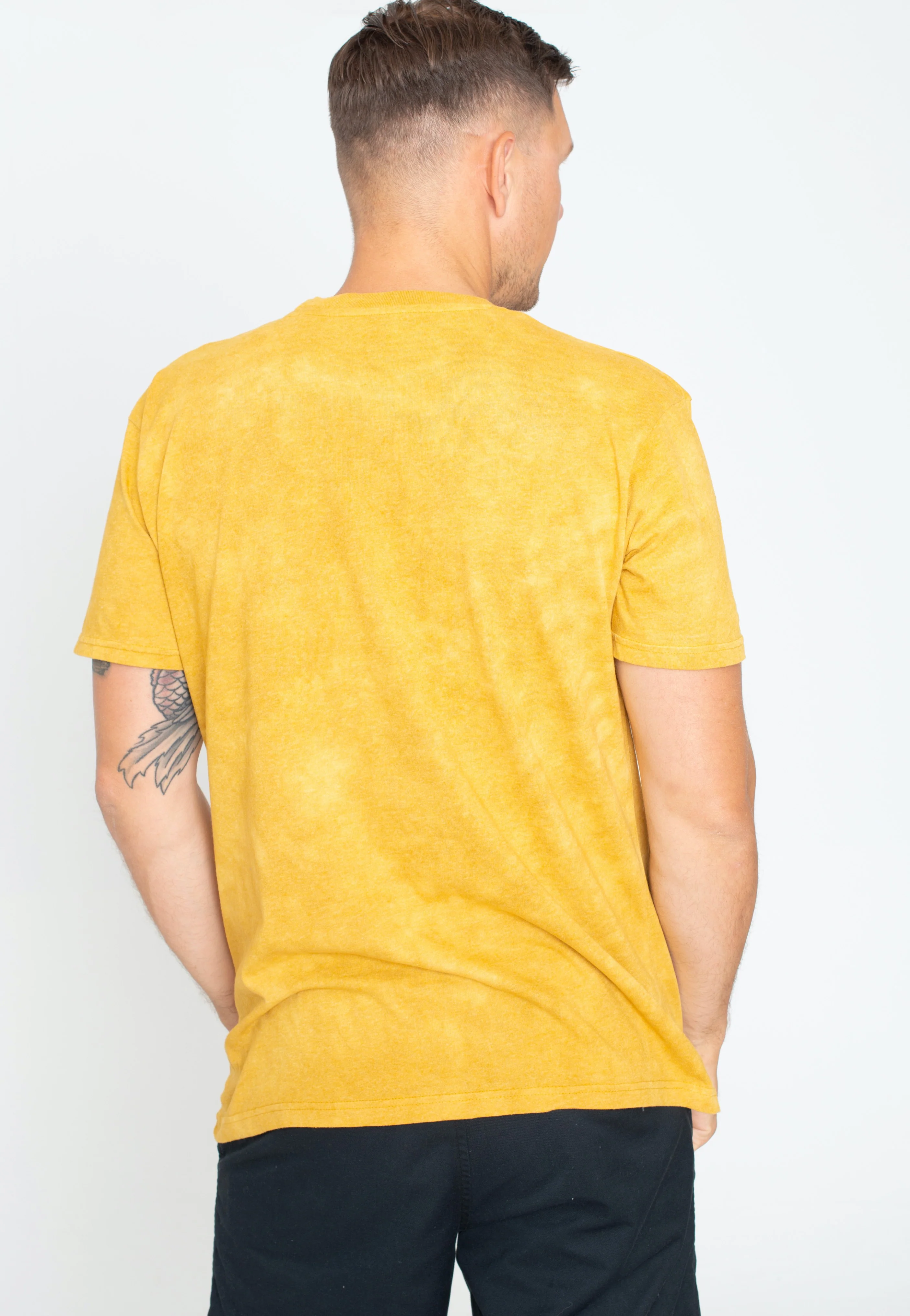 Muse - Origin Of Symmetry Dip-Dye Orange - T-Shirt - Image 4