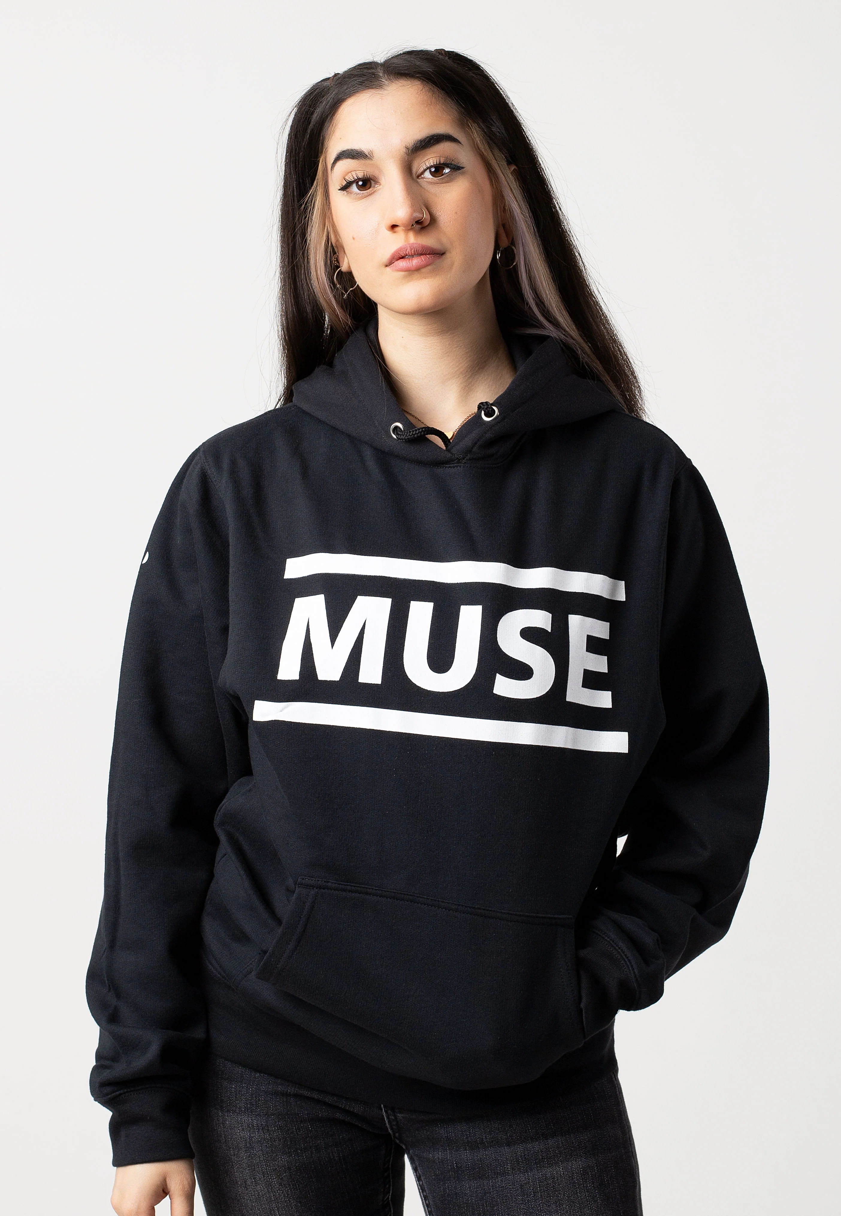 Muse - White Logo - Hoodie - Image 5
