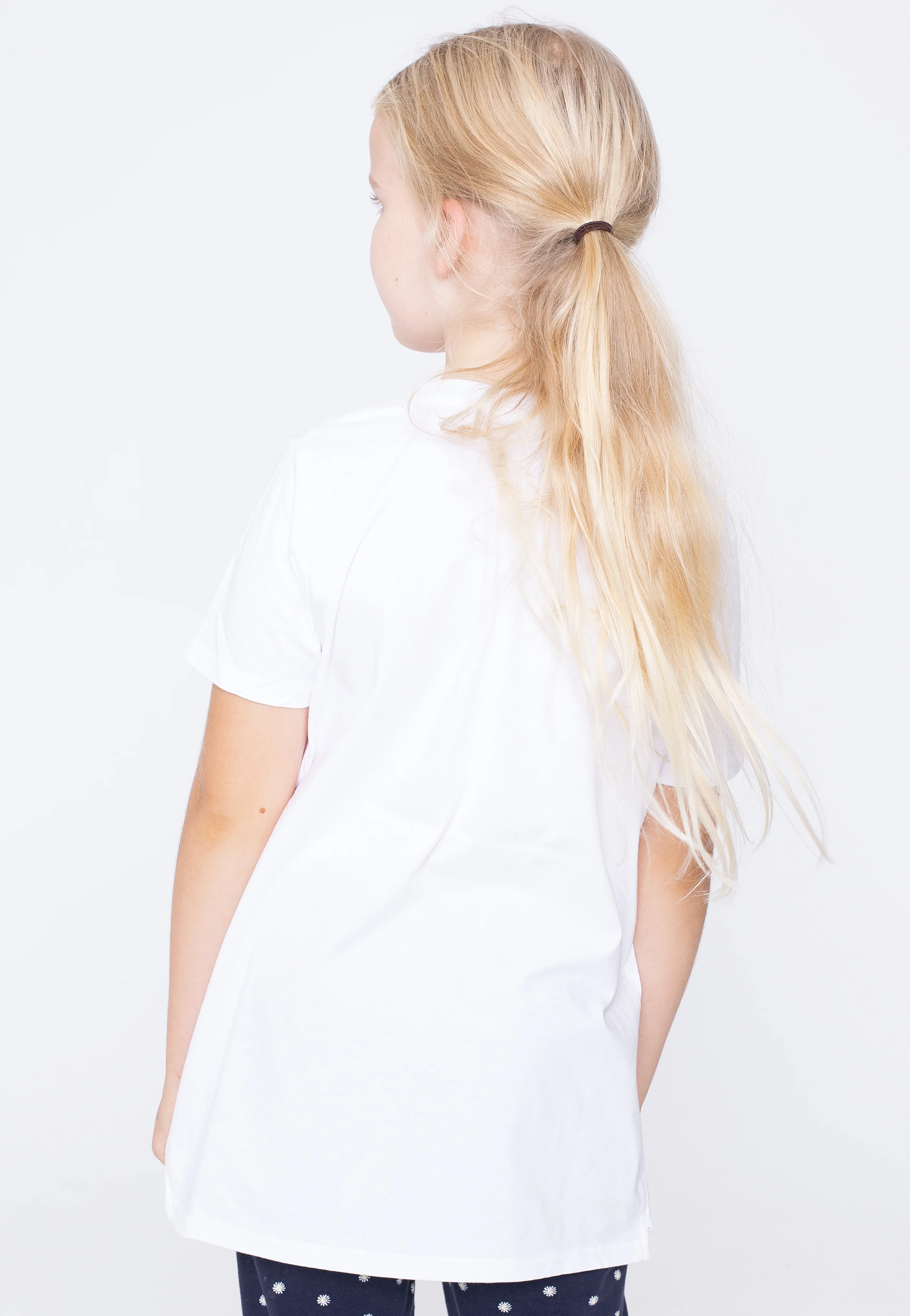 Nirvana - Yellow Happy Face Kids White - T-Shirt - Image 4