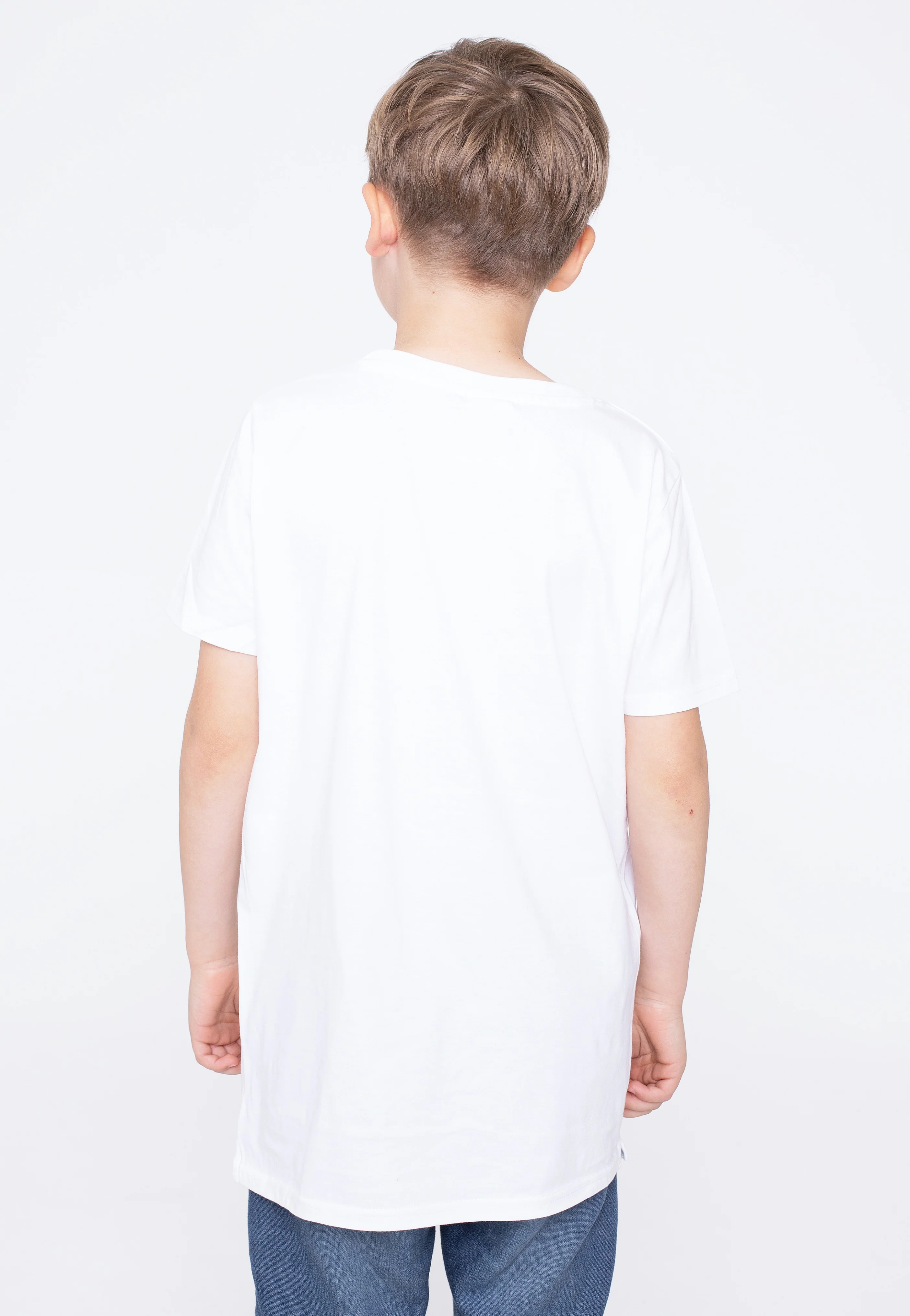 Nirvana - Yellow Happy Face Kids White - T-Shirt - Image 6