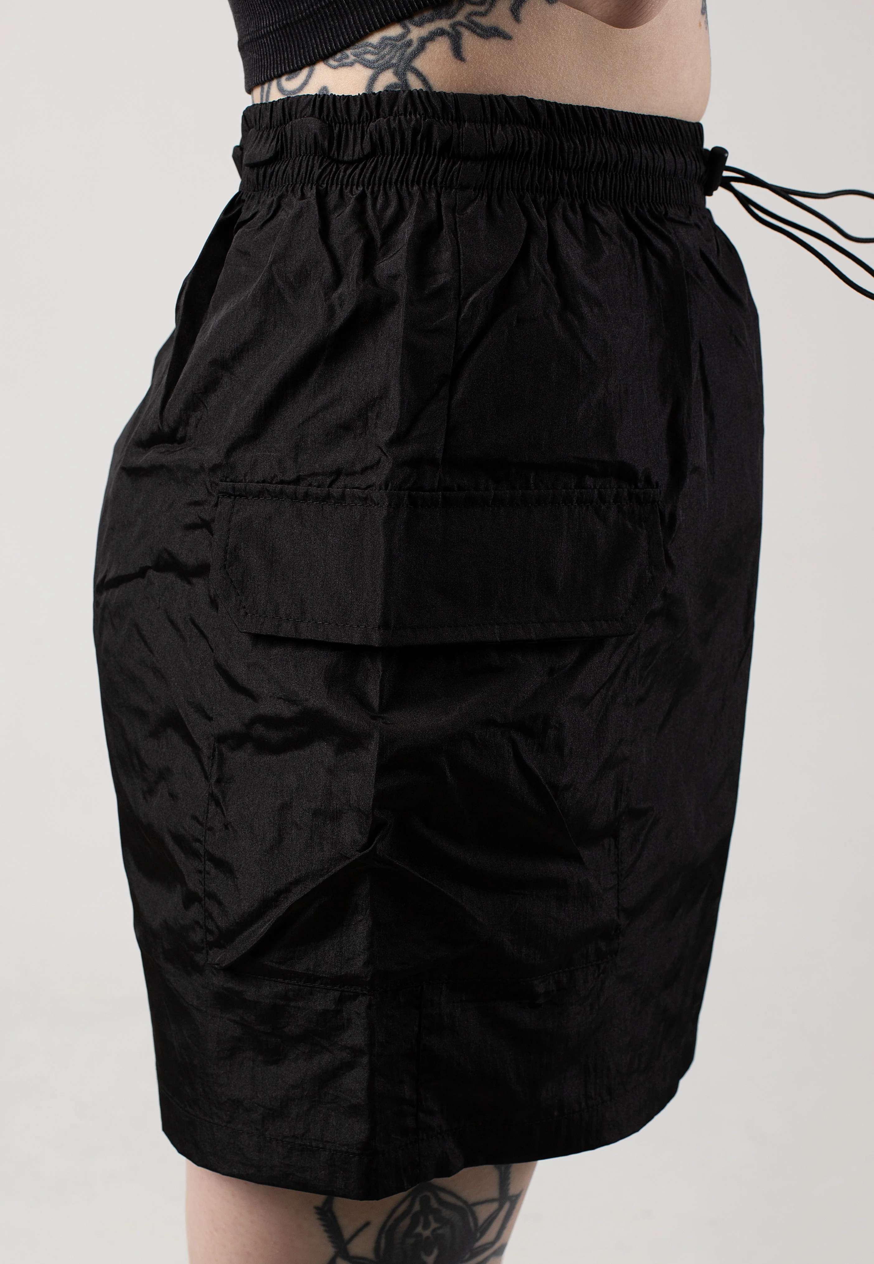 Noisy May - Molly Cargo String Black - Skirt - Image 5