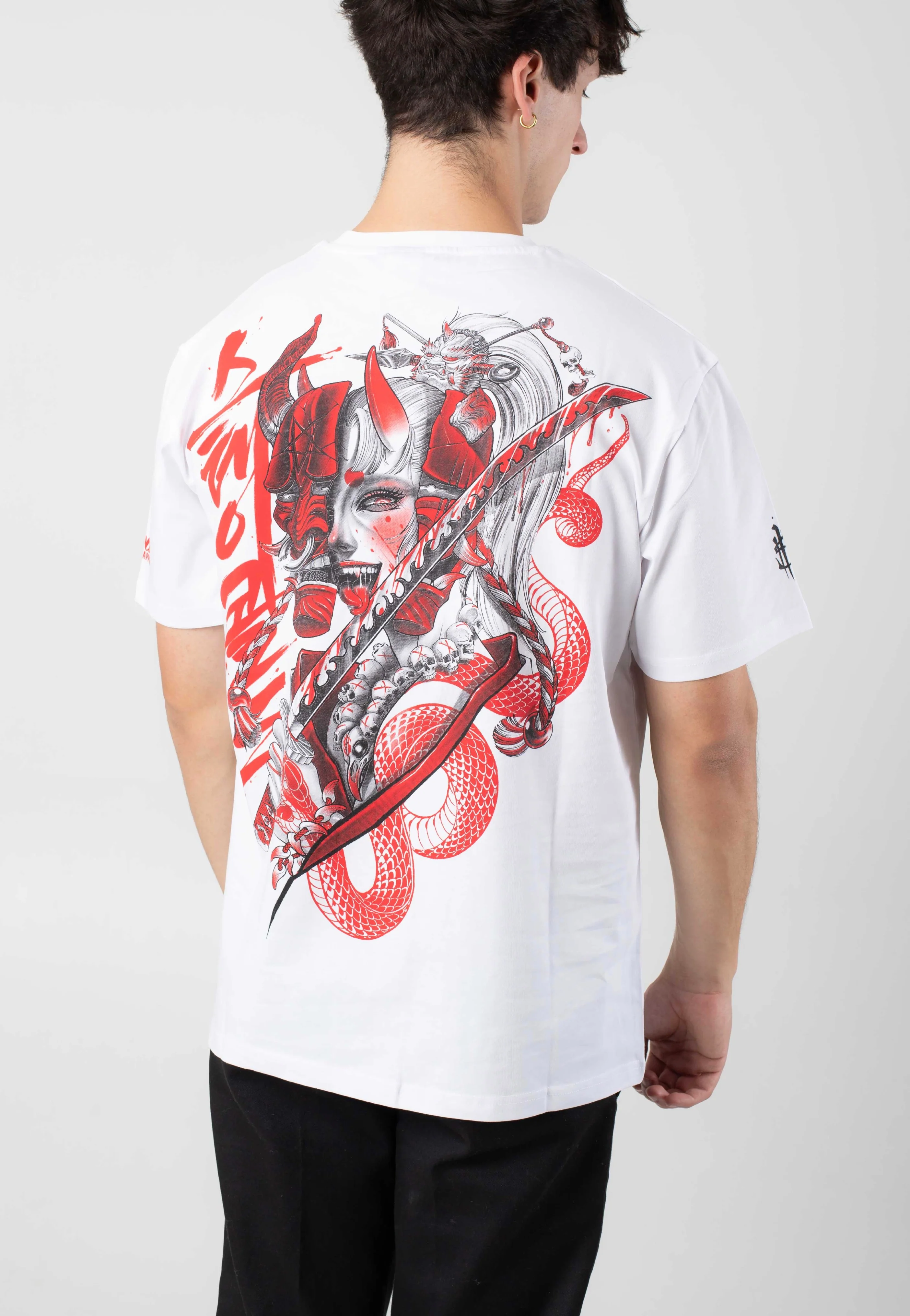 Stay Cold Apparel - Fashion Kill White/Red - T-Shirt - Image 3