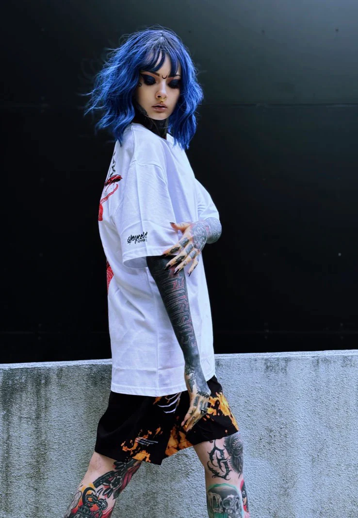 Stay Cold Apparel - Fashion Kill White/Red - T-Shirt - Image 5