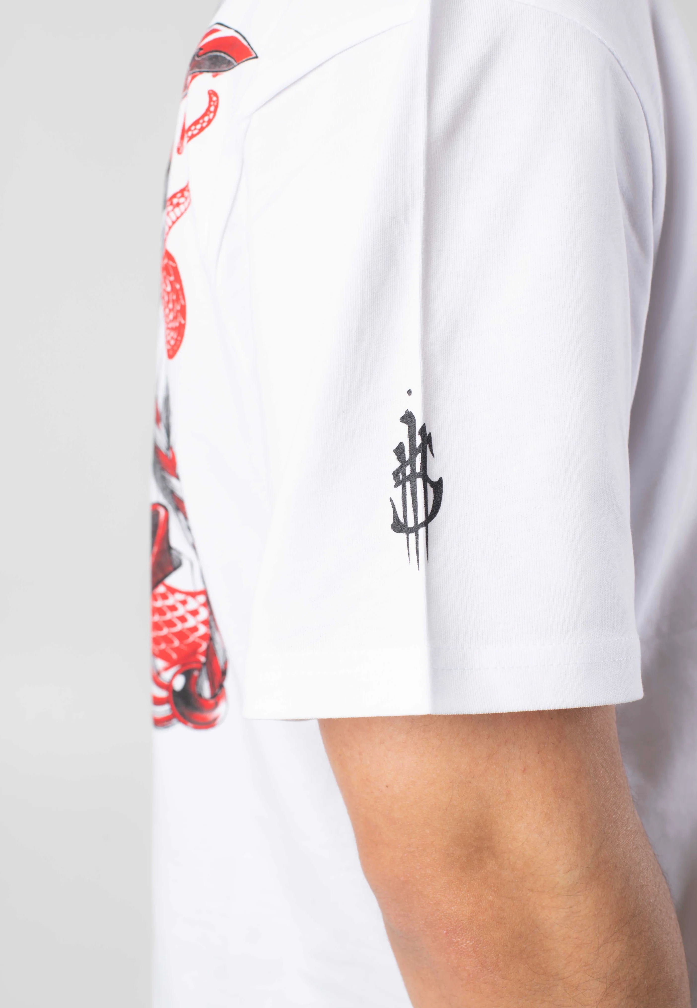 Stay Cold Apparel - Fashion Kill White/Red - T-Shirt - Image 9