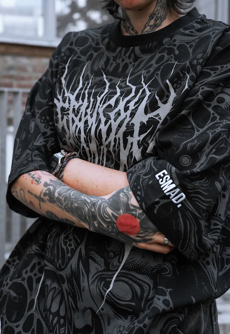 Stay Cold Apparel - The Hollow Blaze Oversized - T-Shirt - Image 4