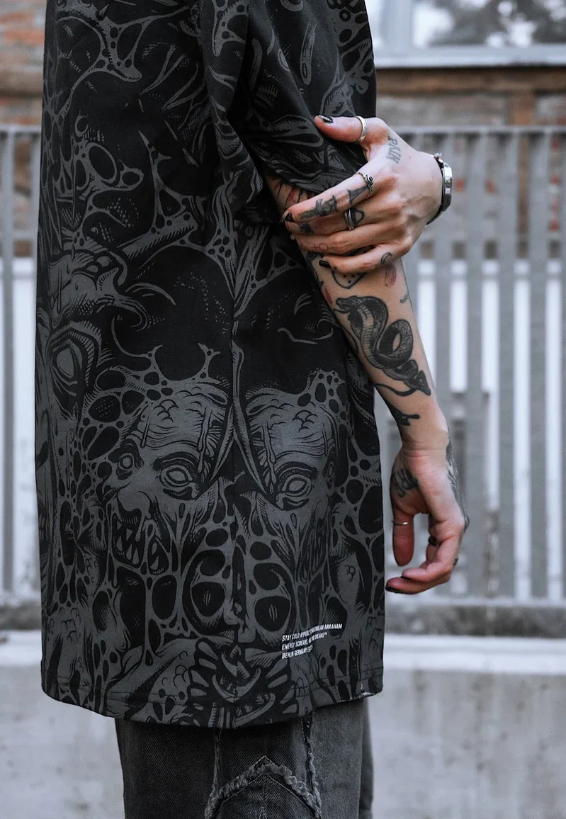 Stay Cold Apparel - The Hollow Blaze Oversized - T-Shirt - Image 5