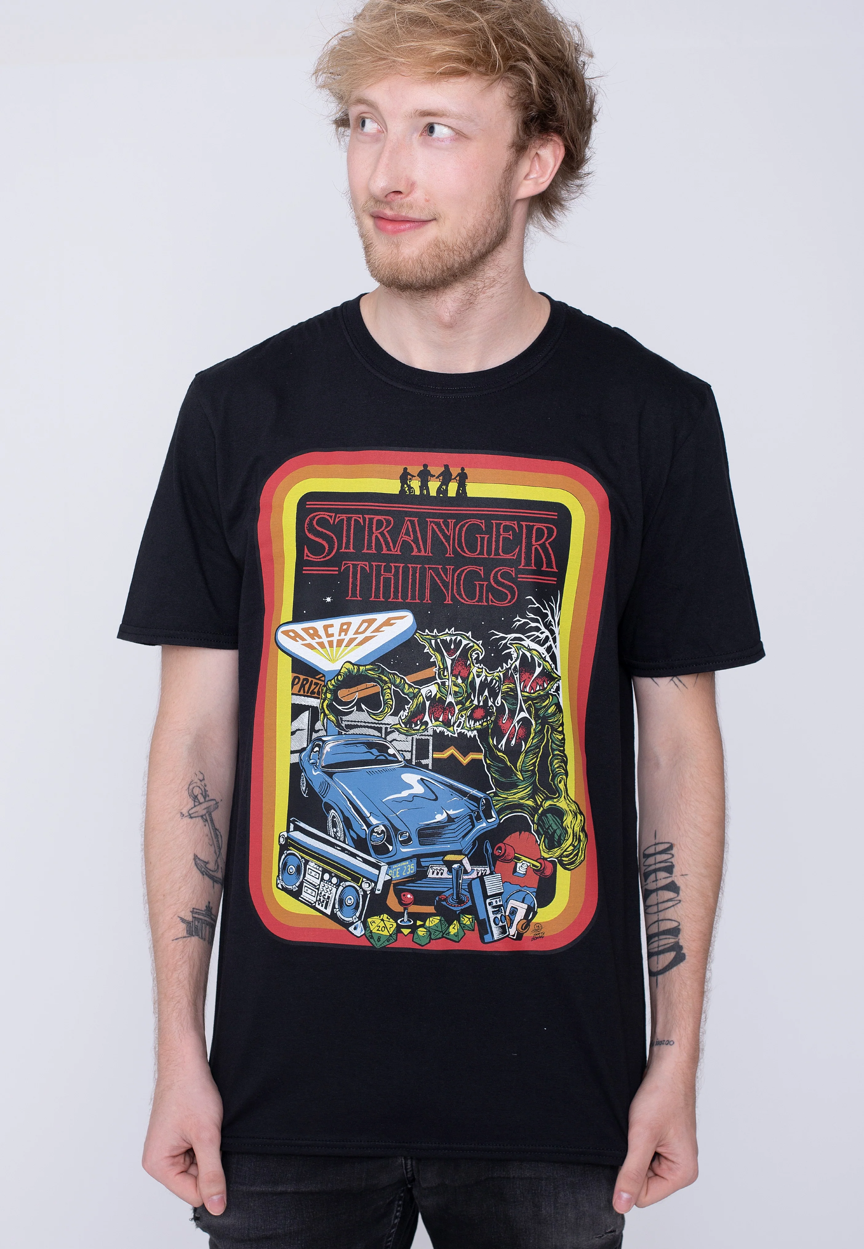 Stranger Things - Retro Poster - T-Shirt - Image 4