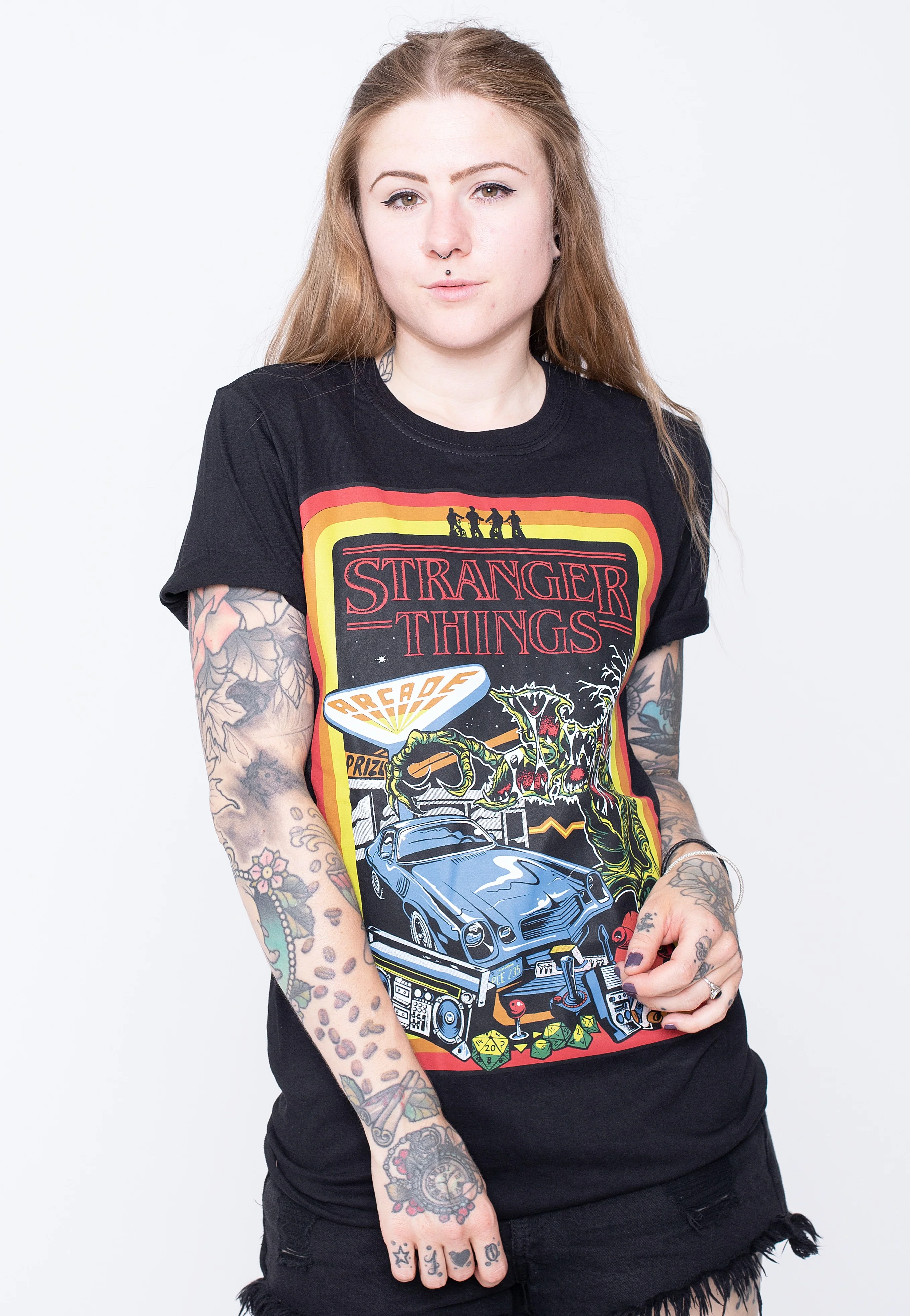 Stranger Things - Retro Poster - T-Shirt - Image 6