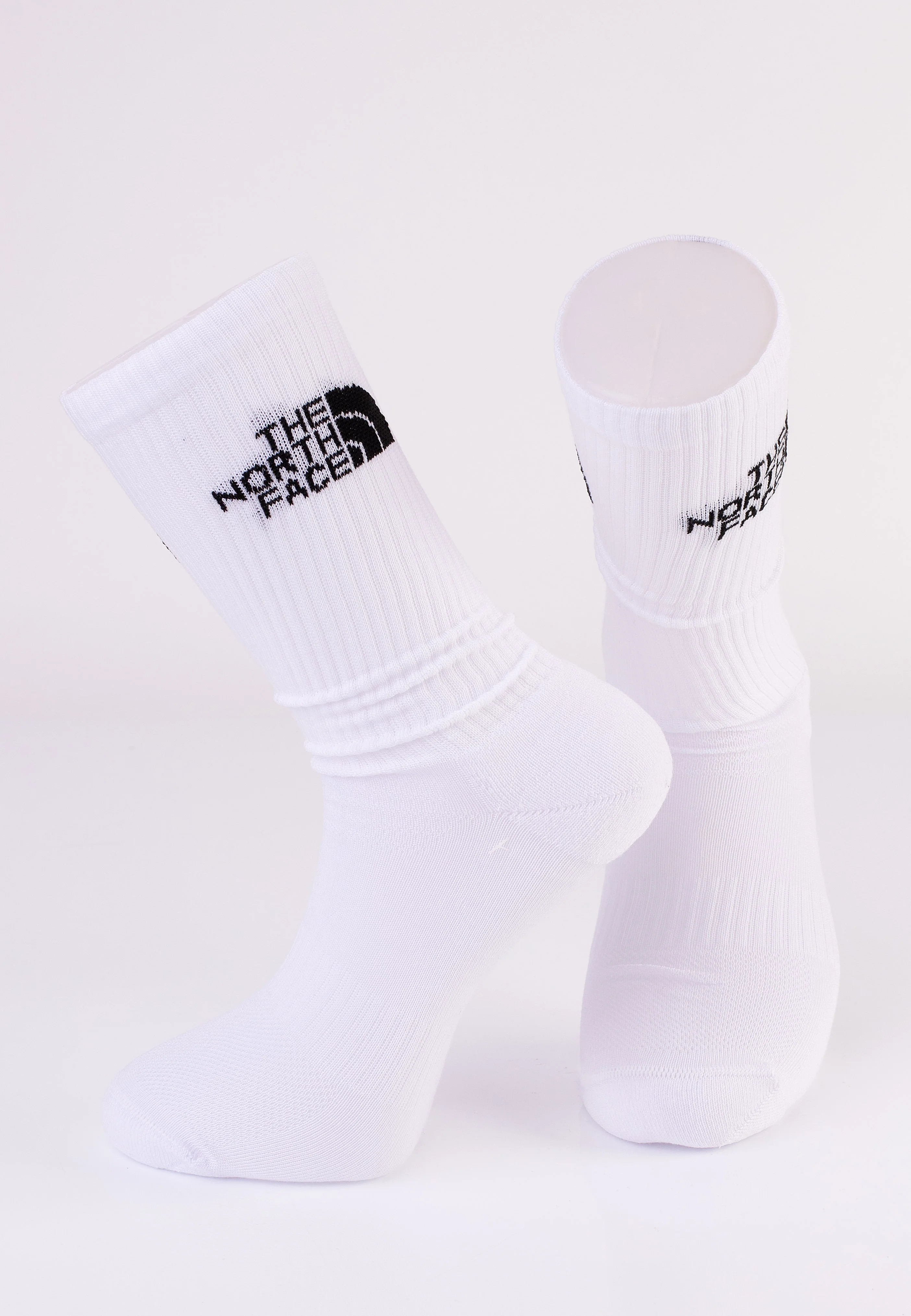 The North Face - Multi Sport Cush Crew Pack Of 3 Tnf White - Socks - Image 5