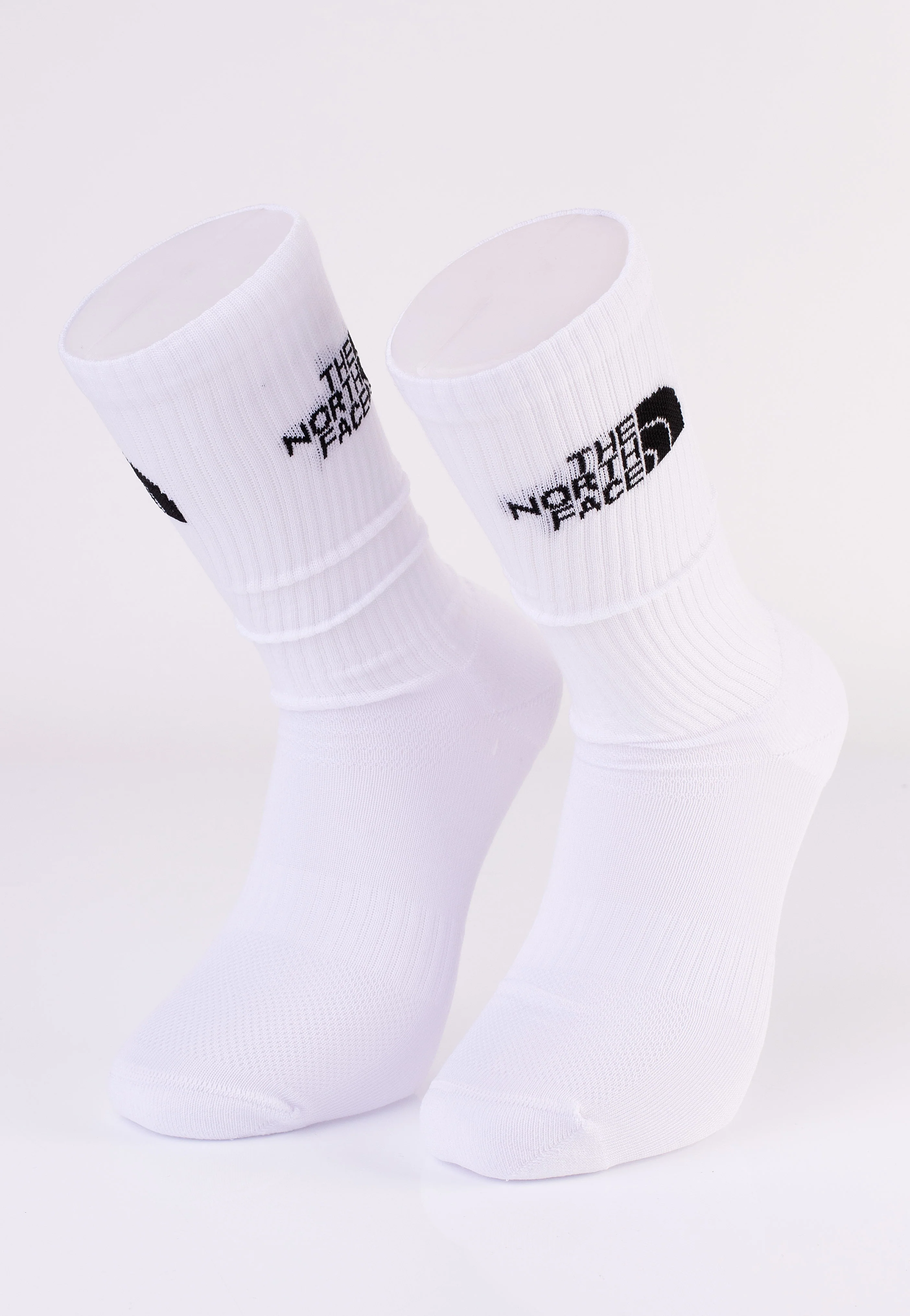 The North Face - Multi Sport Cush Crew Pack Of 3 Tnf White - Socks - Image 6