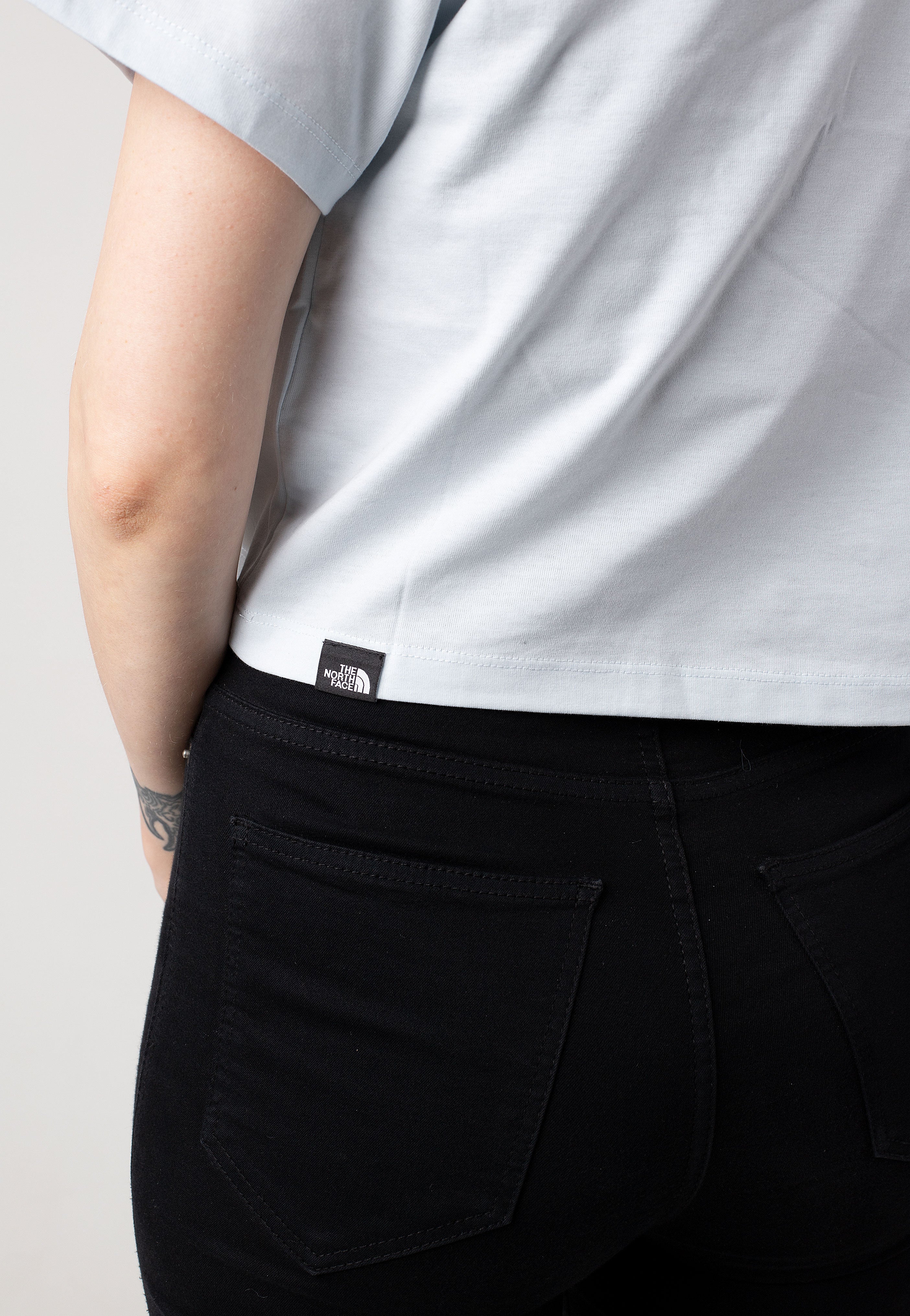 The North Face - Women´s Cropped Simple Dome Barely Blue - Top - Image 4