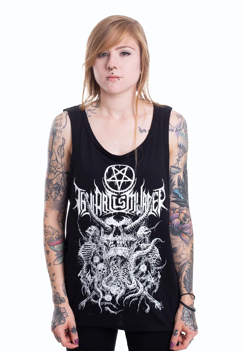 Thy Art Is Murder - Riddick Skull - Tank - Image 5