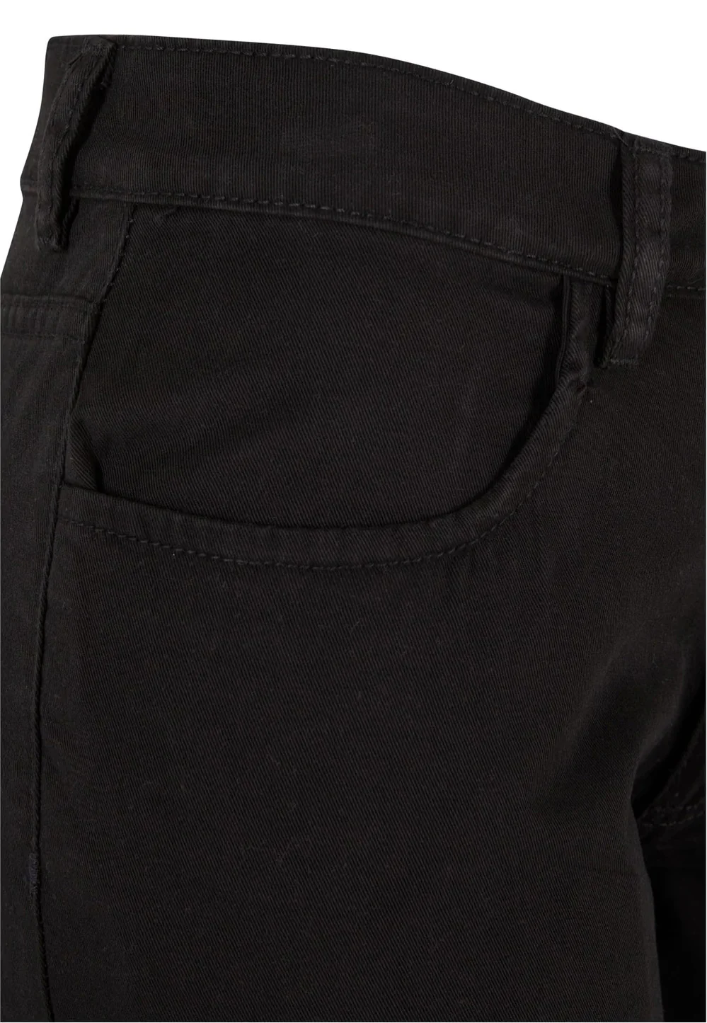 Urban Classics - Ladies Organic Cotton Bermuda Black - Shorts - Image 11