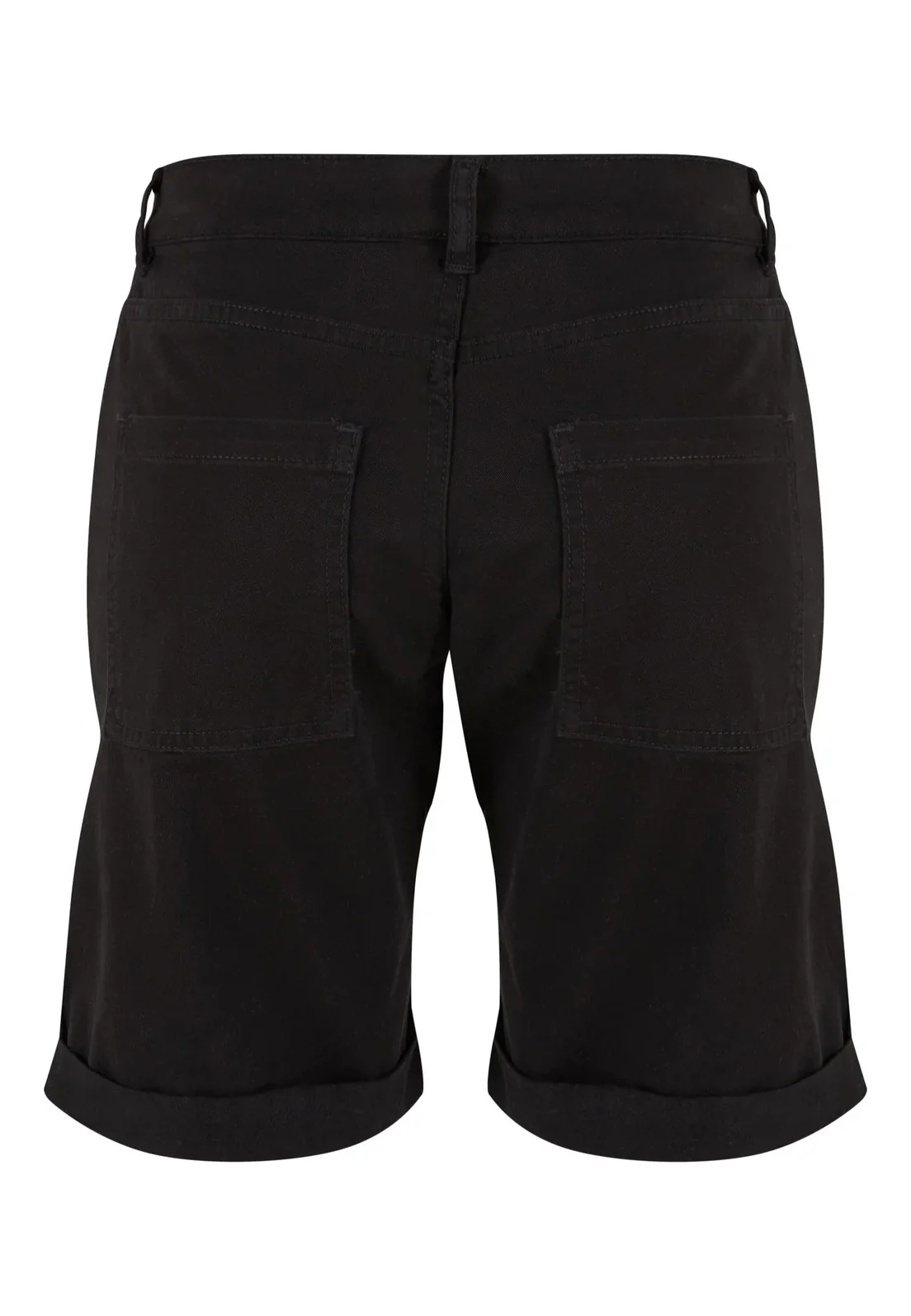 Urban Classics - Ladies Organic Cotton Bermuda Black - Shorts - Image 7