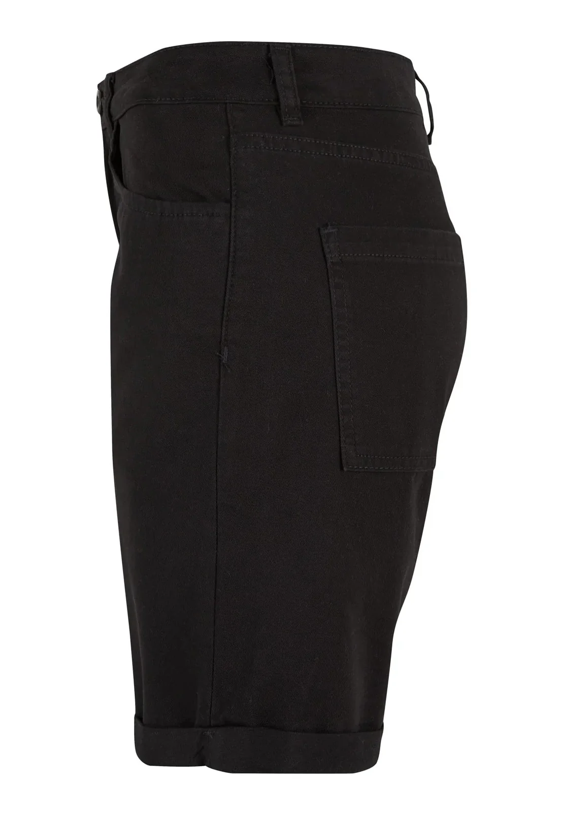 Urban Classics - Ladies Organic Cotton Bermuda Black - Shorts - Image 8