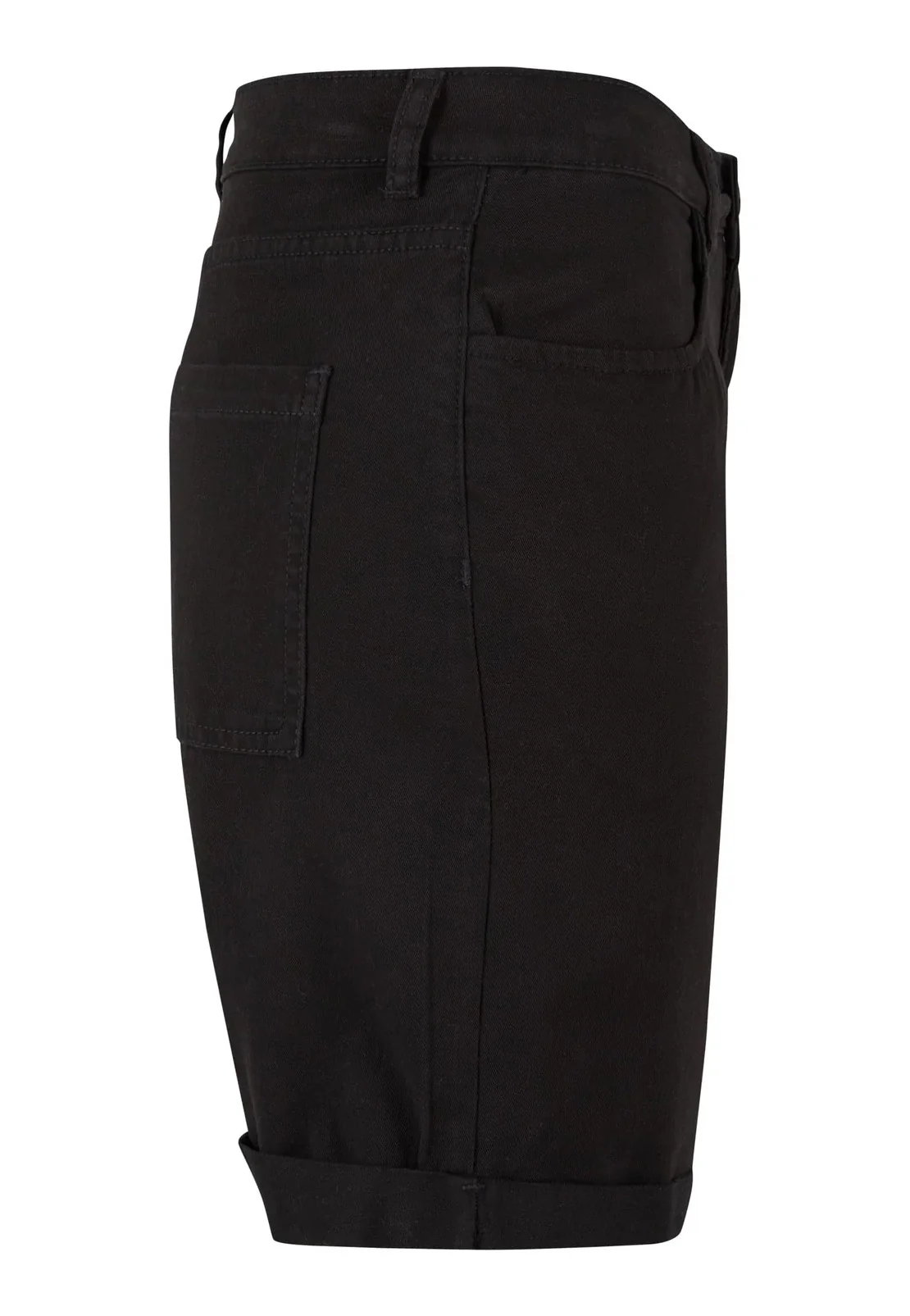Urban Classics - Ladies Organic Cotton Bermuda Black - Shorts - Image 9
