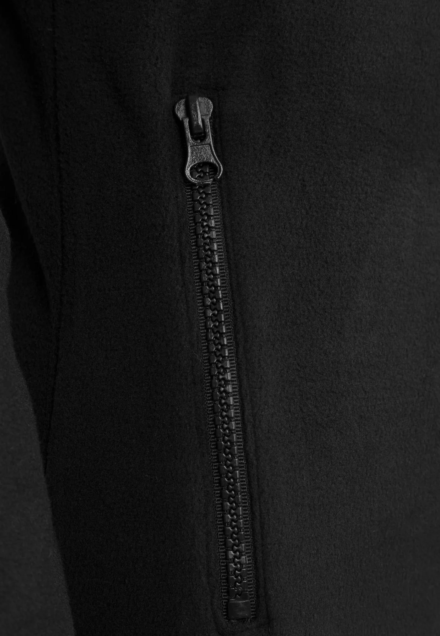 Urban Classics - Polar Fleece Black - Zipper - Image 12