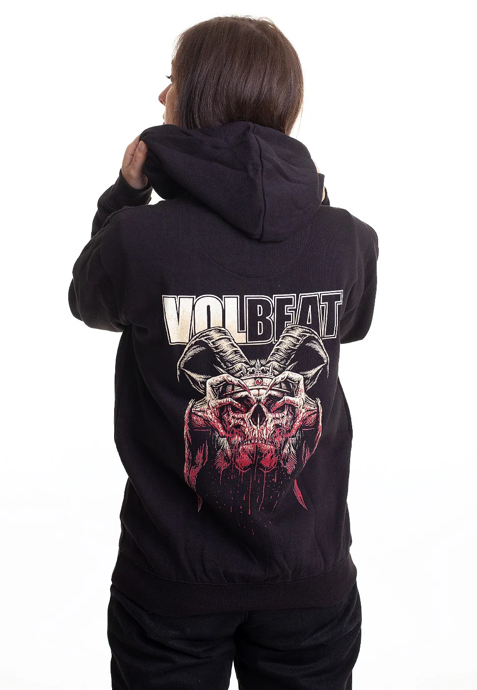 Volbeat - Bleeding Crown Skull - Hoodie - Image 6
