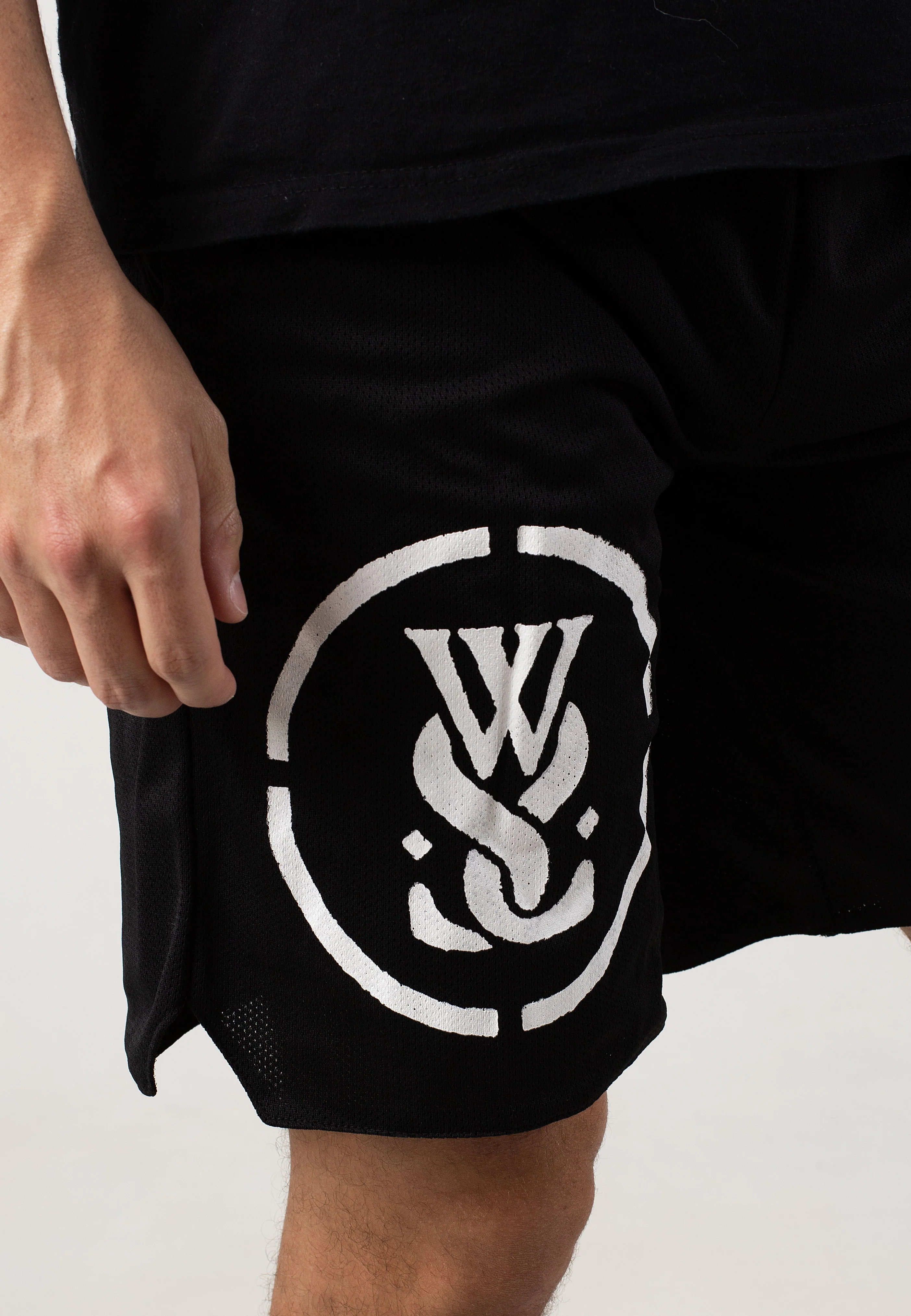 While She Sleeps - Stencil Circle Logo - Shorts - Image 3
