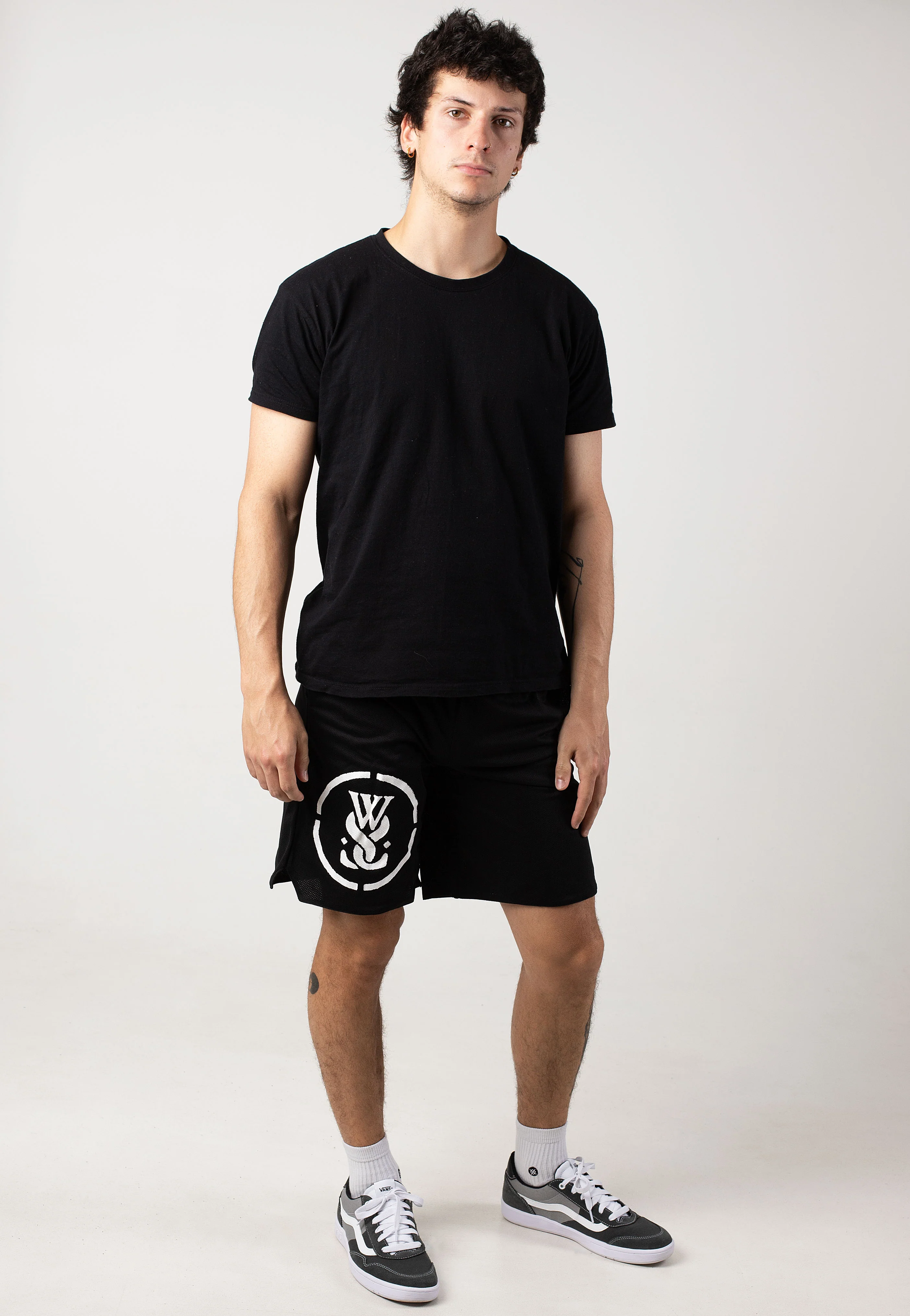 While She Sleeps - Stencil Circle Logo - Shorts - Image 5